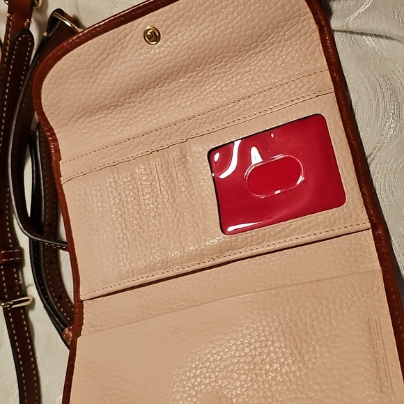 Dooney & Bourke Brielle Blush Pink Pebble Leather Satchel With Wallet - Picture 9 of 15